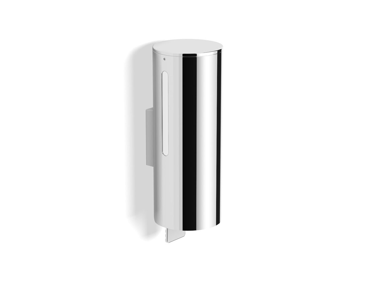 Mizu Drift Metal Wall Mount Soap Dispenser 300ml Chrome from Reece