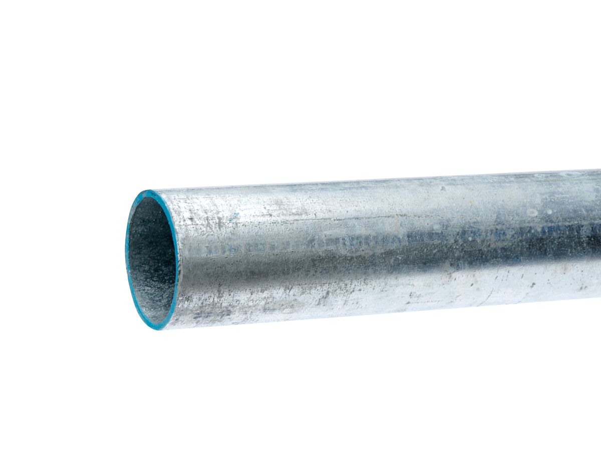 Steel Pipe Medium Galvanised Plain Ends 50mm x 6.5mtr from Reece