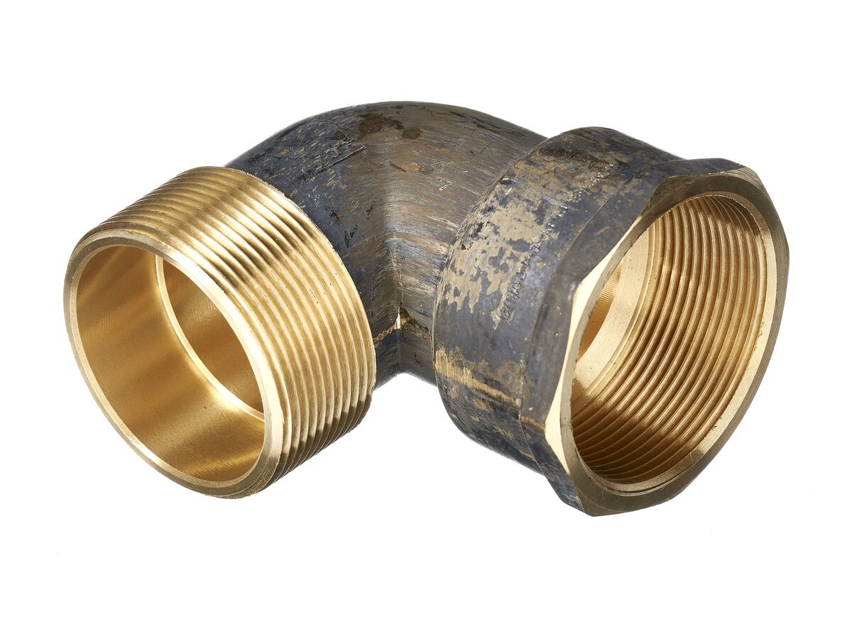 Brass Elbow Male & Female 50mm from Reece