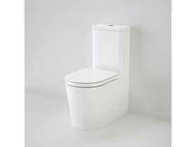 Caroma Liano Wall Faced Close Coupled Universal Trap Back Entry Toilet Suite White (4 Star)