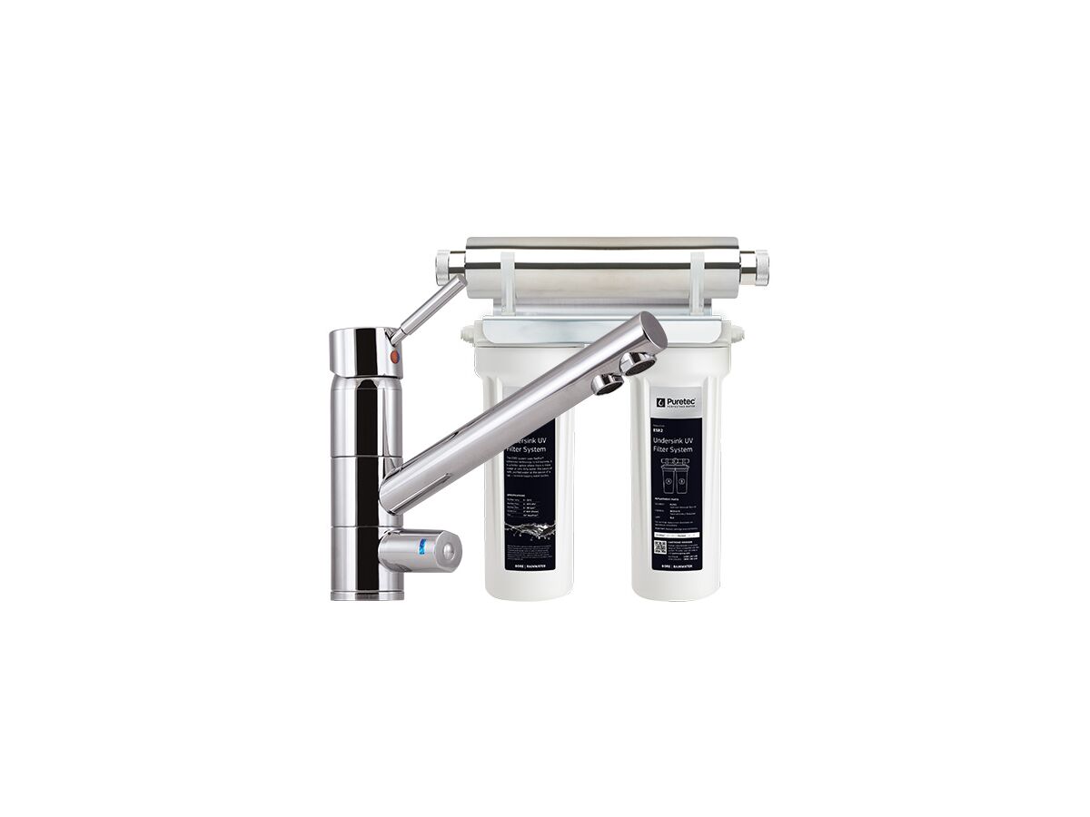 Puretec Undersink UV System with T1 Mixer