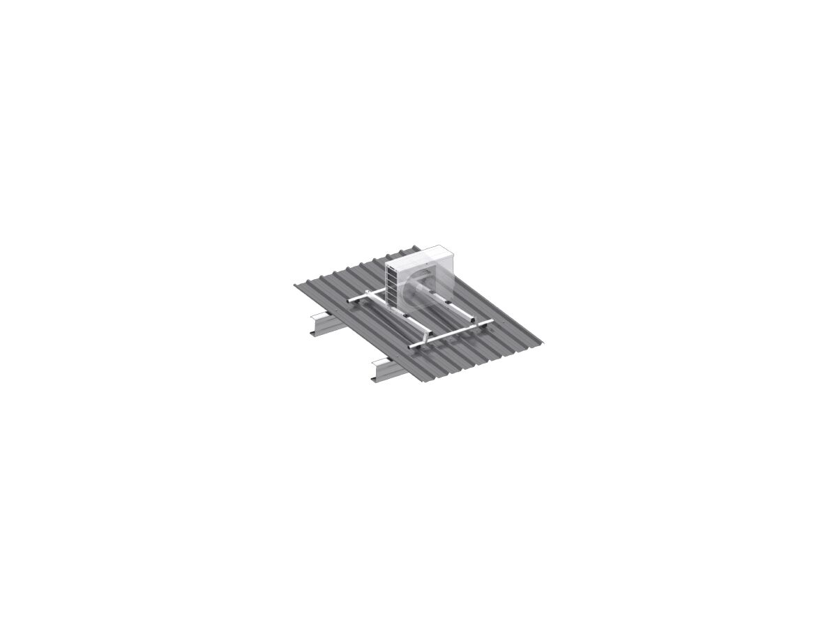 Monkeytoe CM01 - 120Kg Rated HVAC Condenser Mount To Suit 1200mm Purlin ...