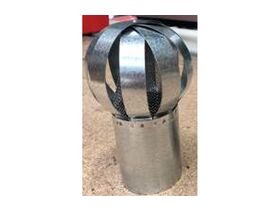 Vent Cowl Galv 50mm Ember Proof