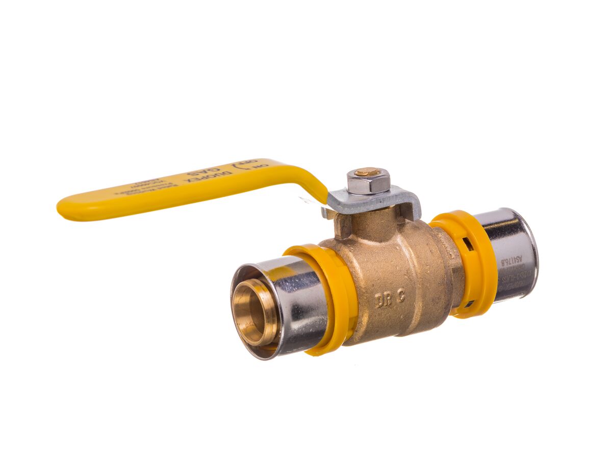 Duopex Gas Ball Valve 26mm x 26mm