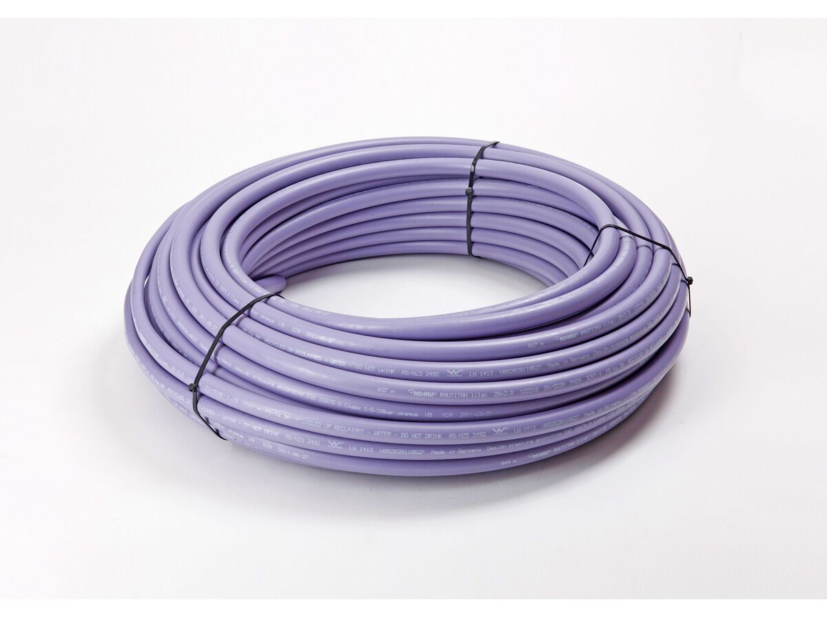 Rehau Polypipe Lilac 15mm x 50mtr