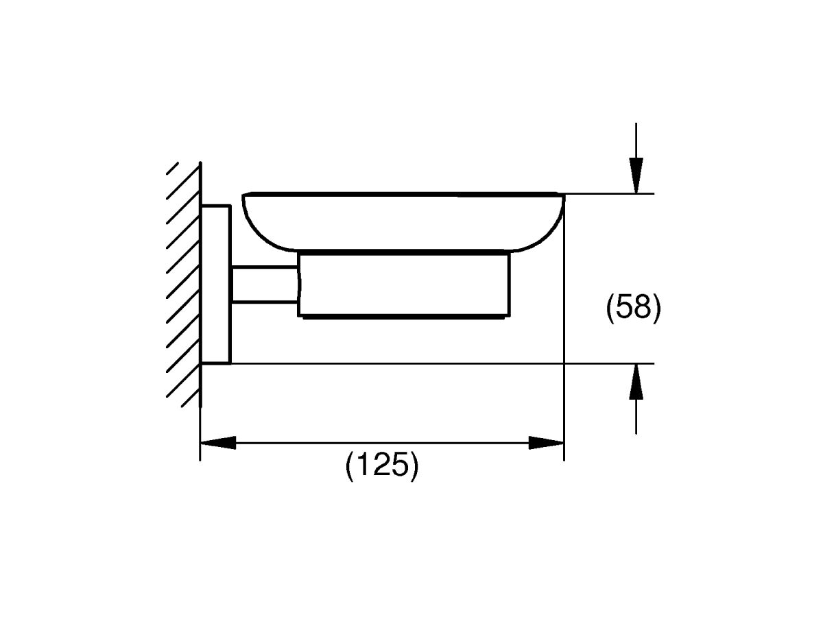 GROHE Essentials Accessories Soap Dish from Reece