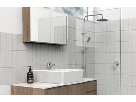 Phoenix Ivy MKII Fixed Basin Mixer and Pina Twin Shower RGB