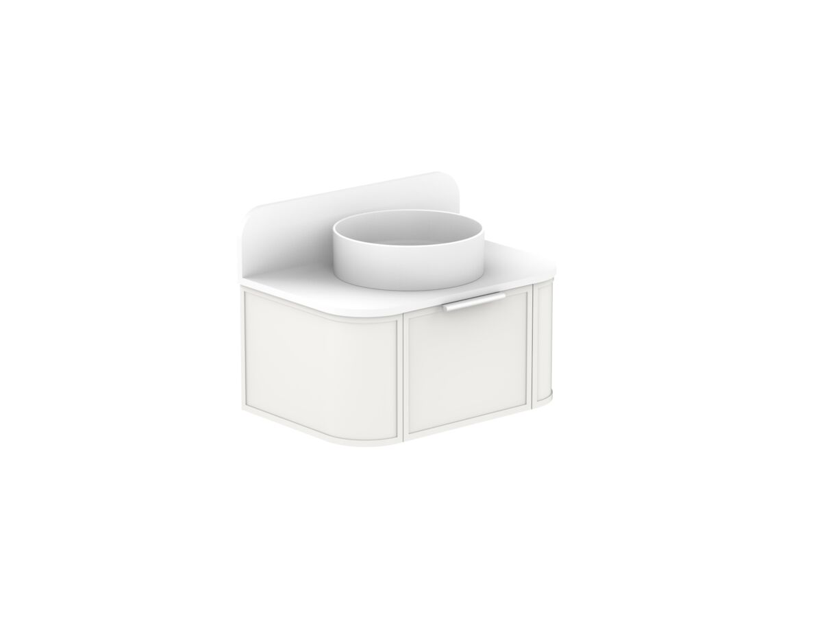 ADP Flo by Alisa & Lysandra All Drawer Vanity Unit Centre Bowl 750 Friday Quartz Top 1 Drawer (No Basin)