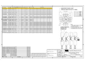 Technical Drawing - Fan Blade Suit MA58 Assembly Blow