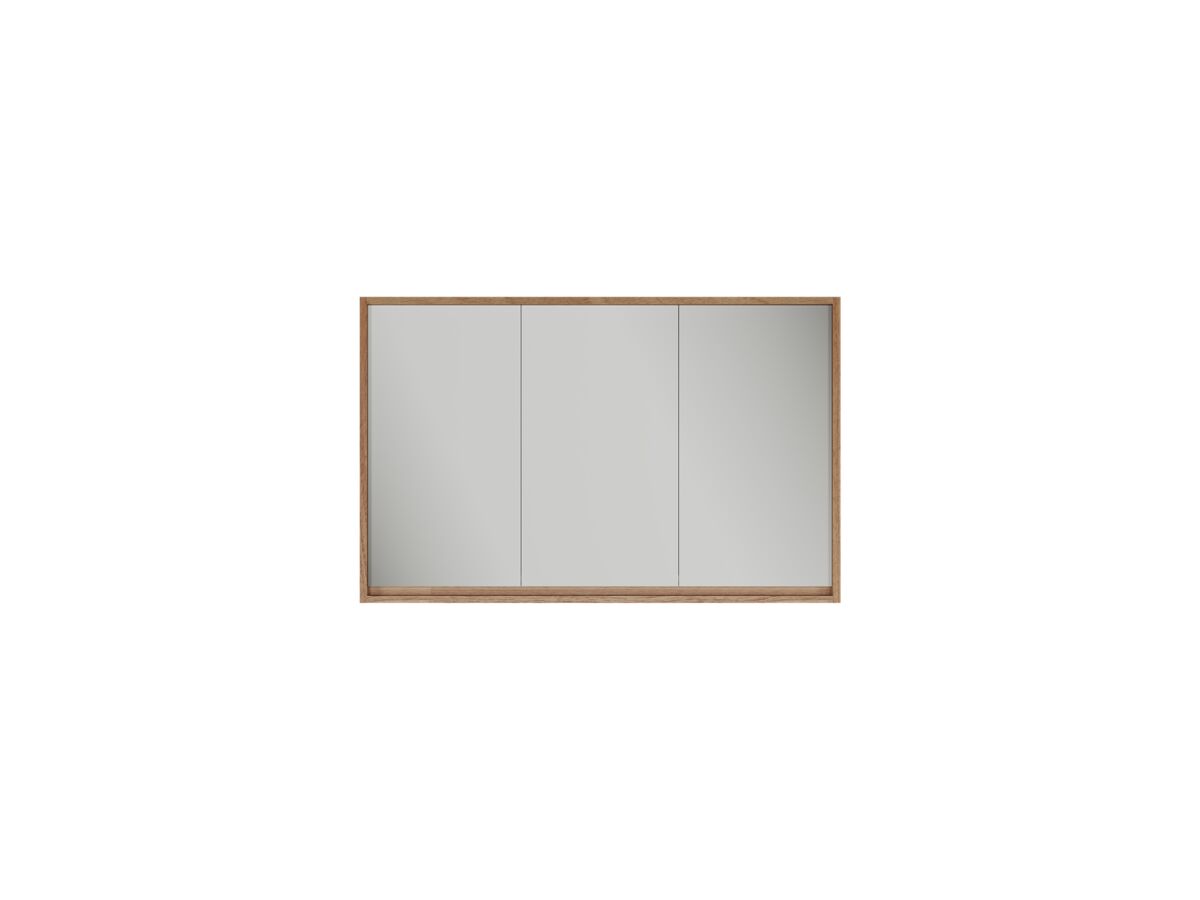Kado Aspect 1200mm Mirror Cabinet Three Doors with Surround View