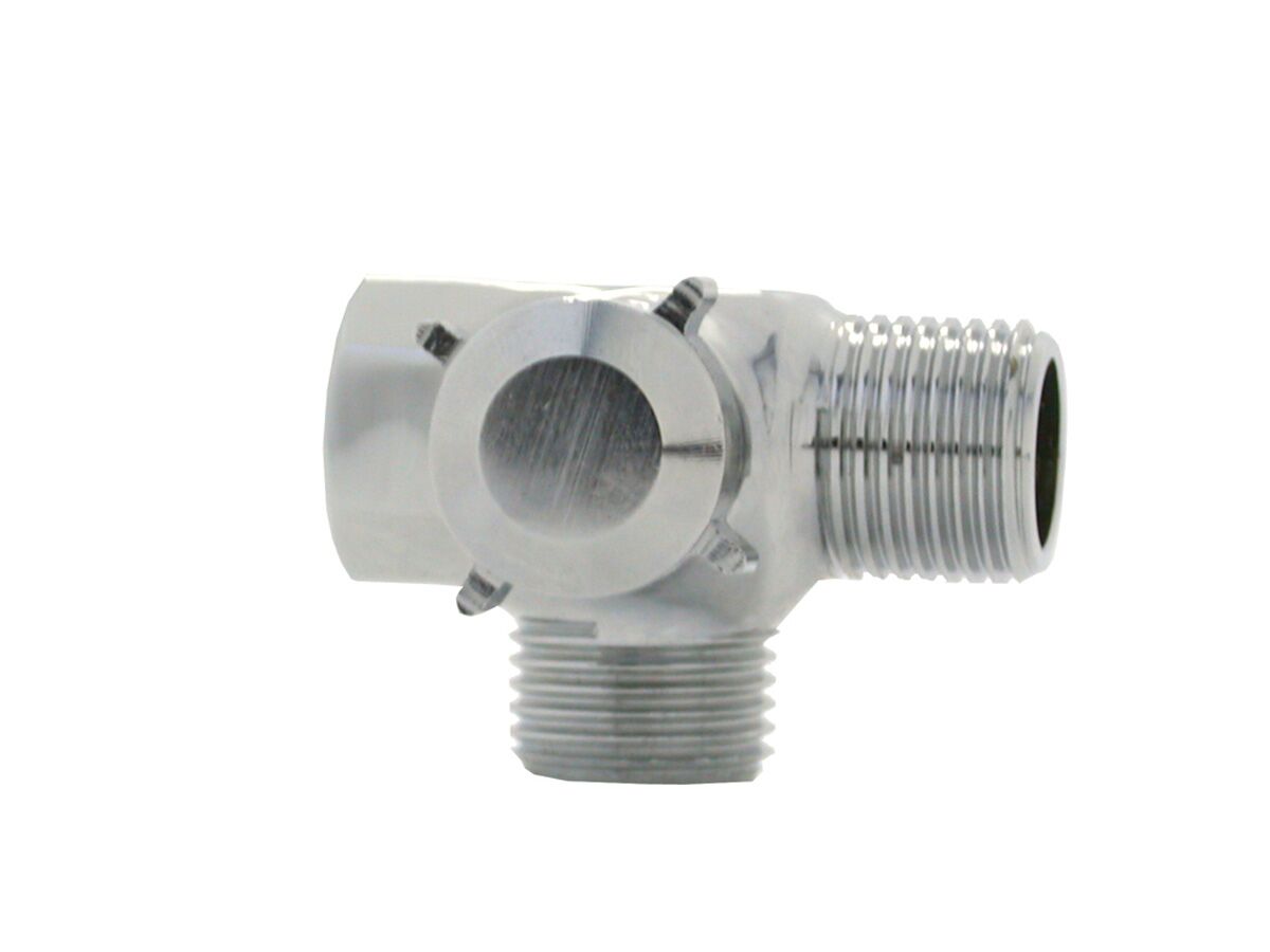 Economy Flow Switch Turn-H-Type Chrome