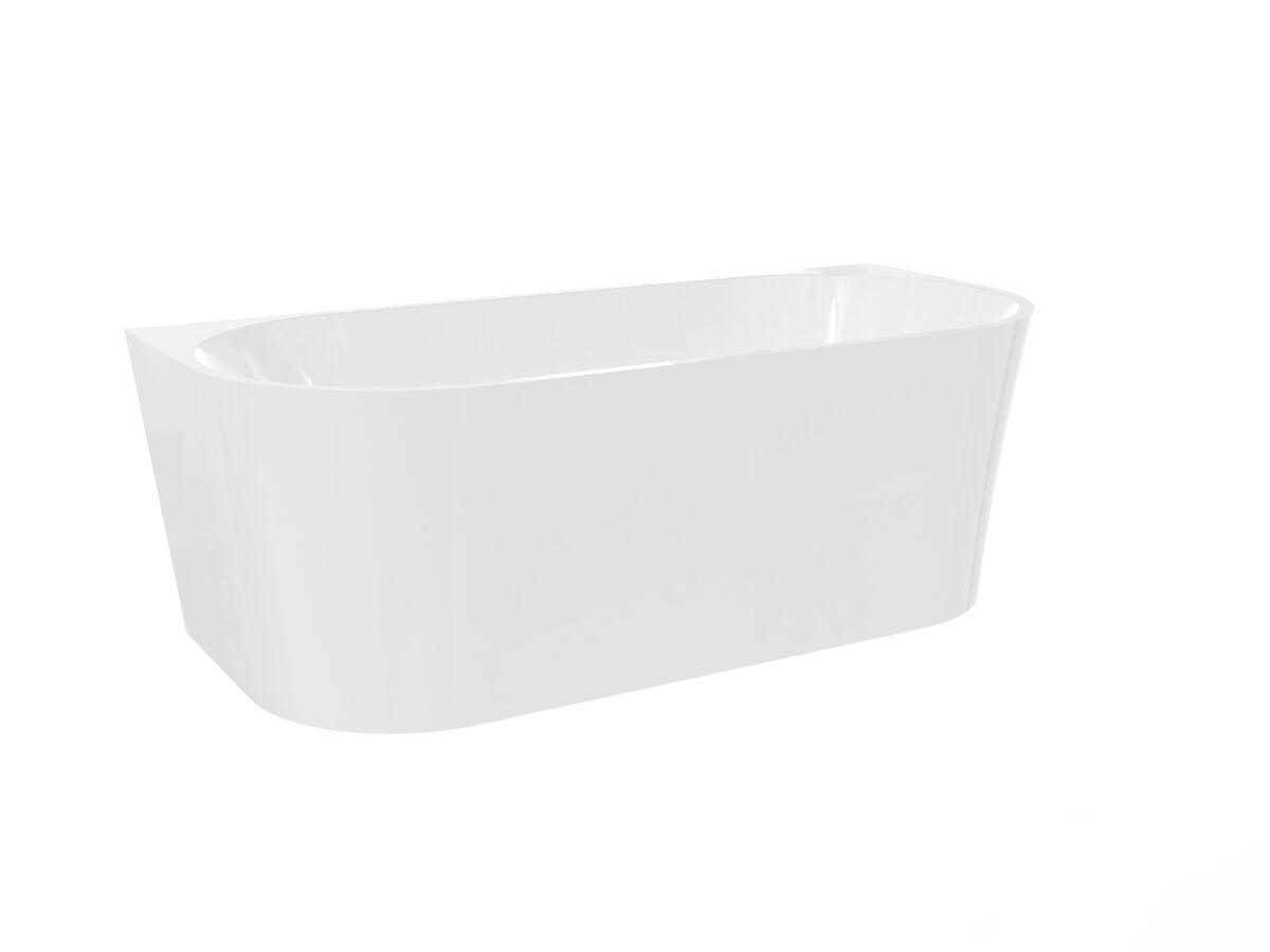 Posh Solus Back To Wall Freestanding Bath 1600mm from Reece