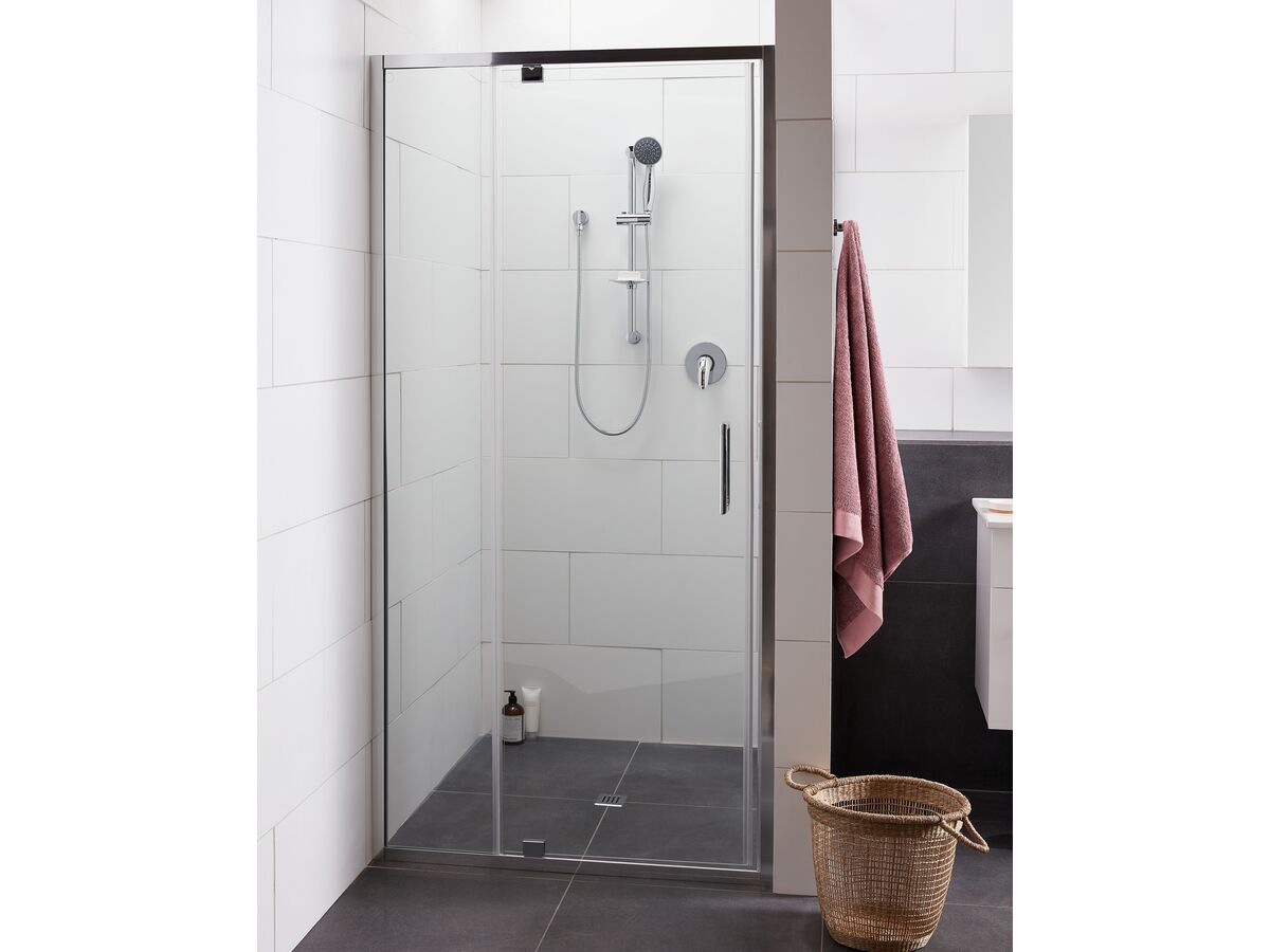 Posh Bristol Alcove Shower Screen 900mm x 2000mm from Reece