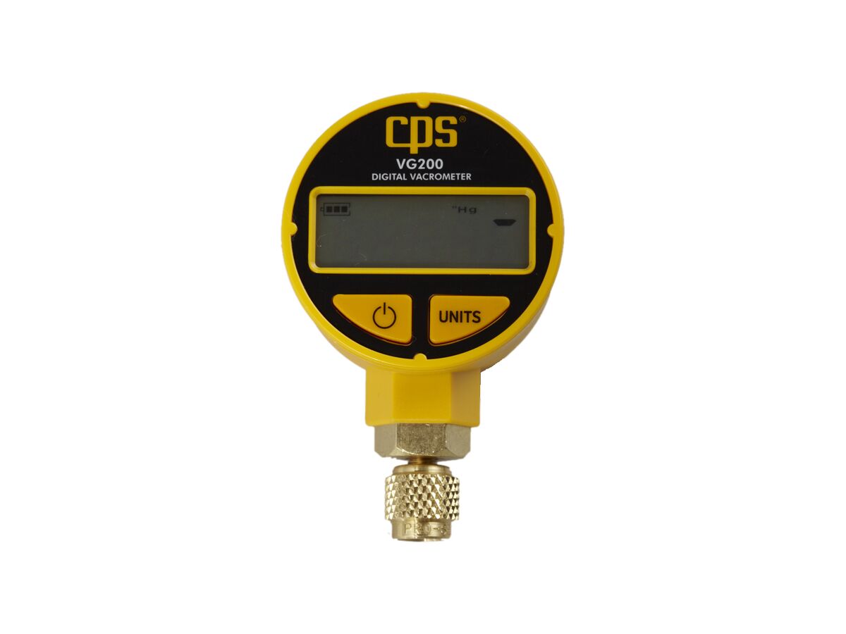 CPS Electric Vacuum Gauge with LCD Digital Read Out from Reece