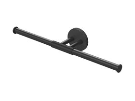 Hero - Milli Marq Edit Double Toilet Roll Holder Matte Black