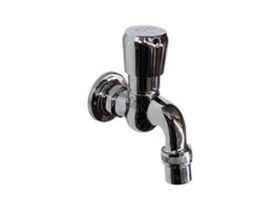 Timed Flow Bib Tap (Watersaver) Chrome (6 Star)