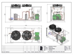 ACPAC Semi Hermetic Packaged Condensing Unit APB20.8ML2-4 3 Phase