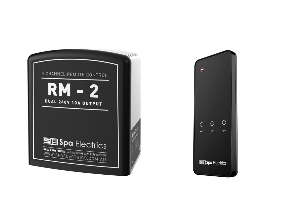 Spa Electrics 2 Channel Remote Control & Receiver from Reece