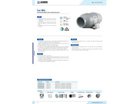 Specification Sheet - Blauberg Silent Mixed Flow Fan