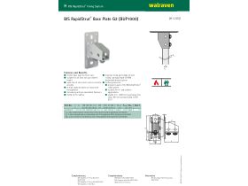 Specification Sheet - Walraven Rapid Strut Plate