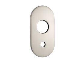 Mizu Drift Shower Mixer with Diverter Cover Plate Only Brushed Nickel