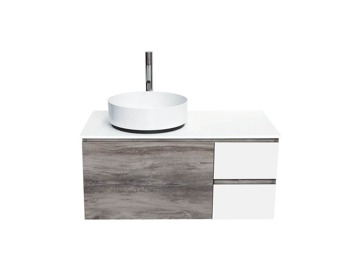 Cibo Habitat 900mm Wall Hung Vanity Unit (No Basin) from Reece