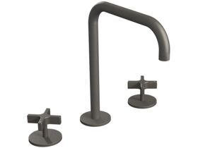 Milli Exo Hob Sink Set Brushed Gunmetal (4 Star)