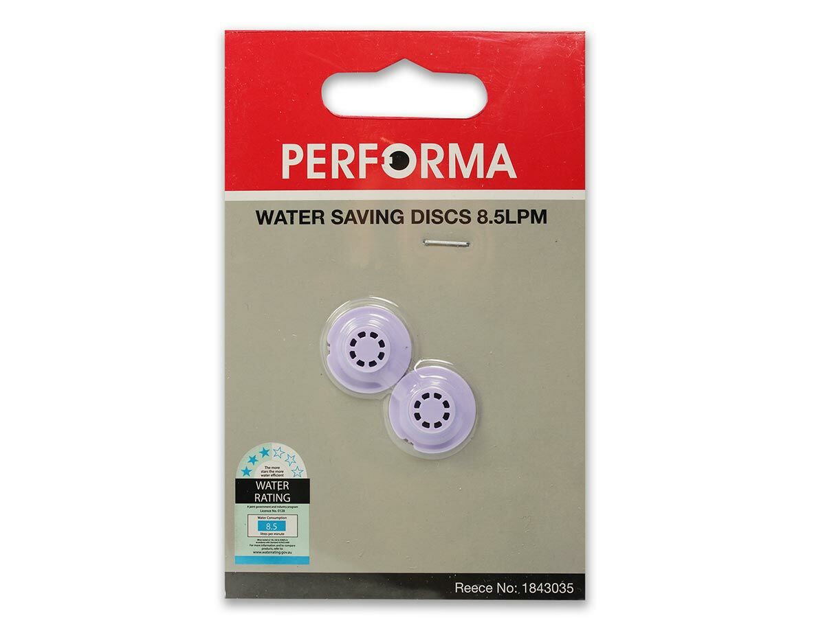 Performa Water Saving Discs 8.5 Litres from Reece