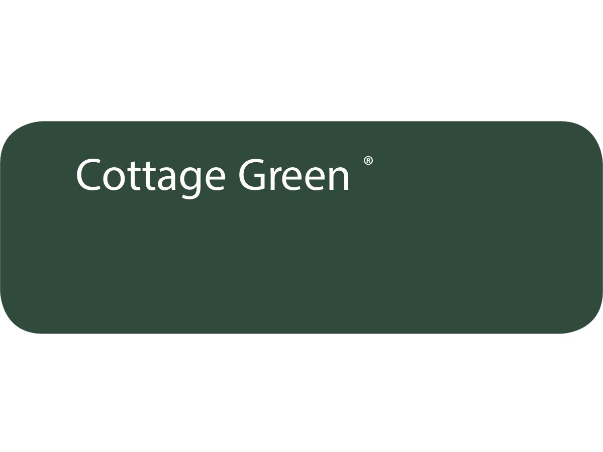Quad Gutter 115mm HiTensile .42mm Cottage Green Cut to Length from Reece