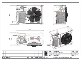 Tecumseh Compac Condensing Unit R134a PAC4525Y 3 Phase