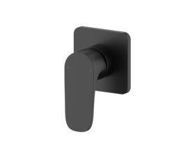 Mizu Silk Shower Mixer Tap Matte Black Lead Free