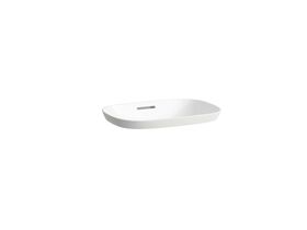 LAUFEN Ino Semi Inset Basin with Overflow No Taphole 500mm White