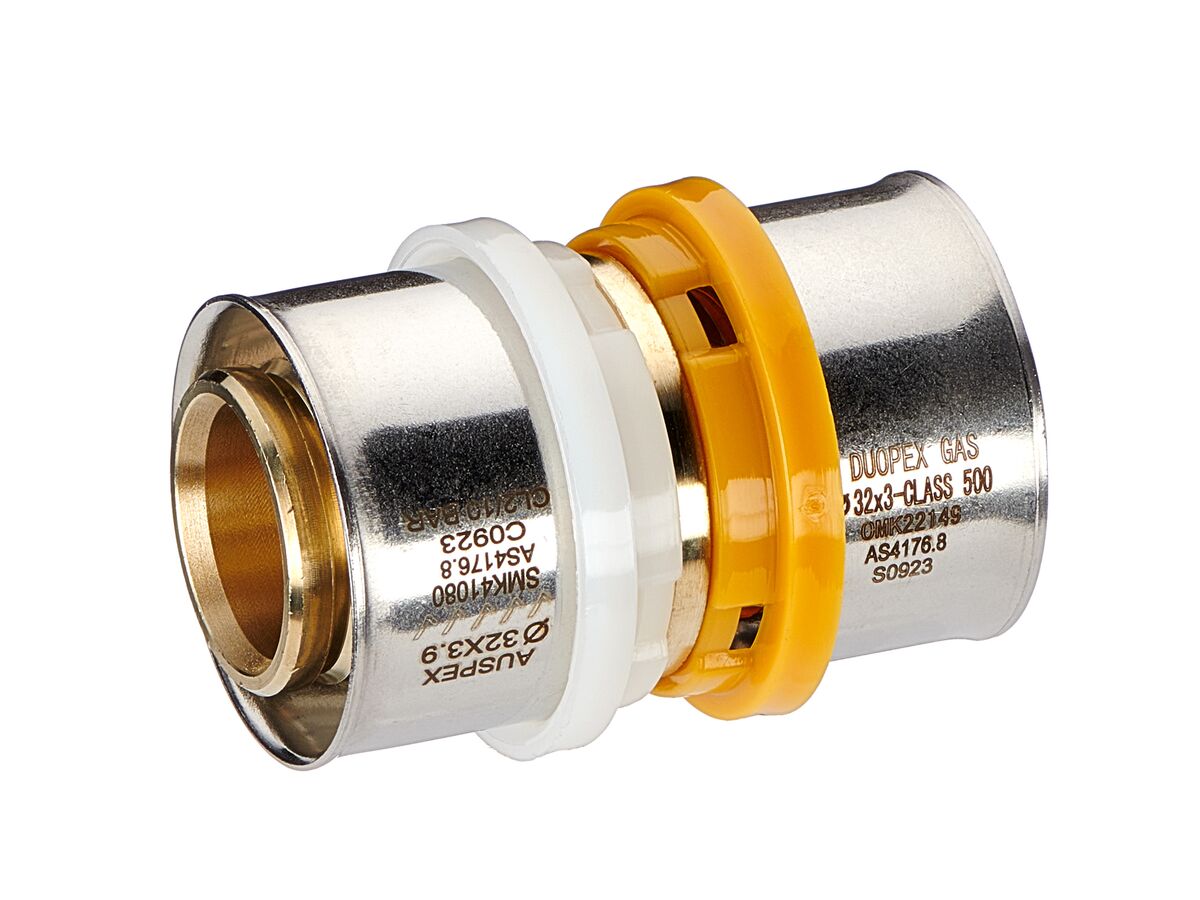 Auspex Gas to Duopex Gas Adaptor 32mm x 32mm from Reece