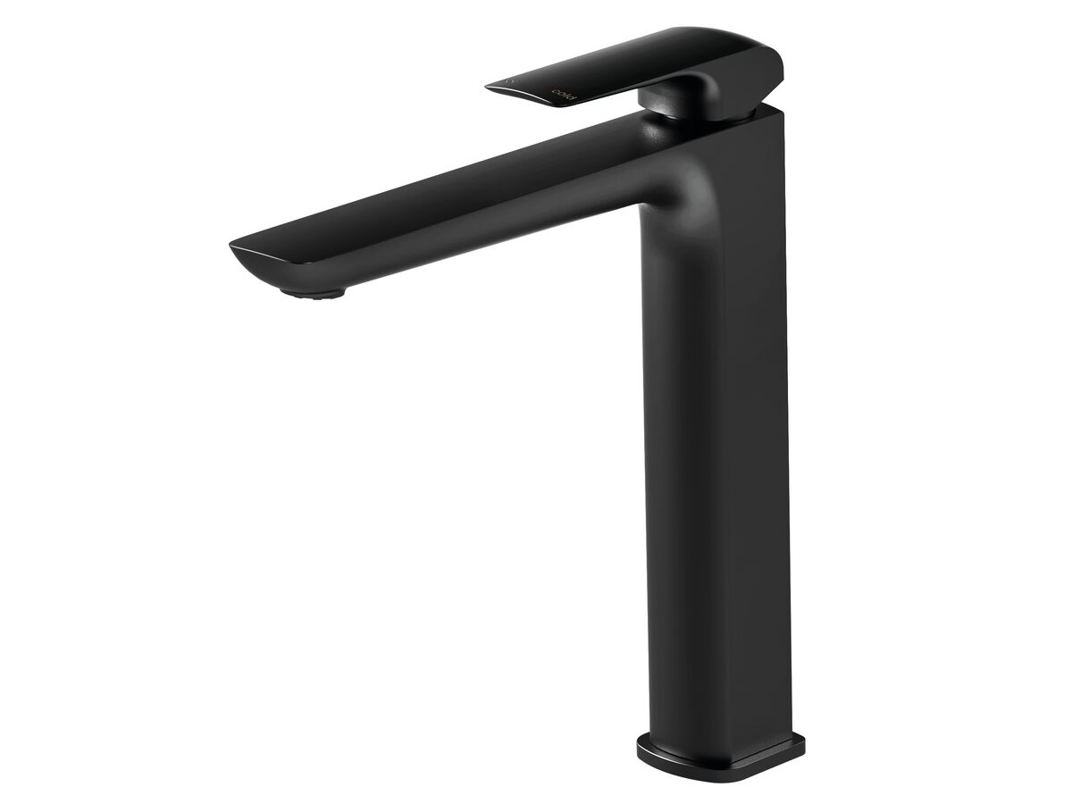 Milli Glance Extended Basin Mixer Tap Black (6 Star) from Reece
