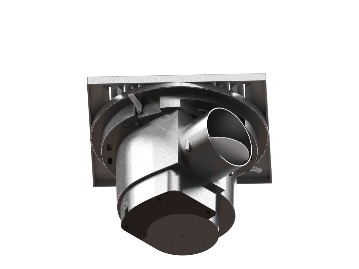 Kado Lux 250 Exhaust Fan Titanium from Reece