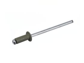 Bridgland Rivet Col/Steel 3.2mm(4-3)Mangrove(100)