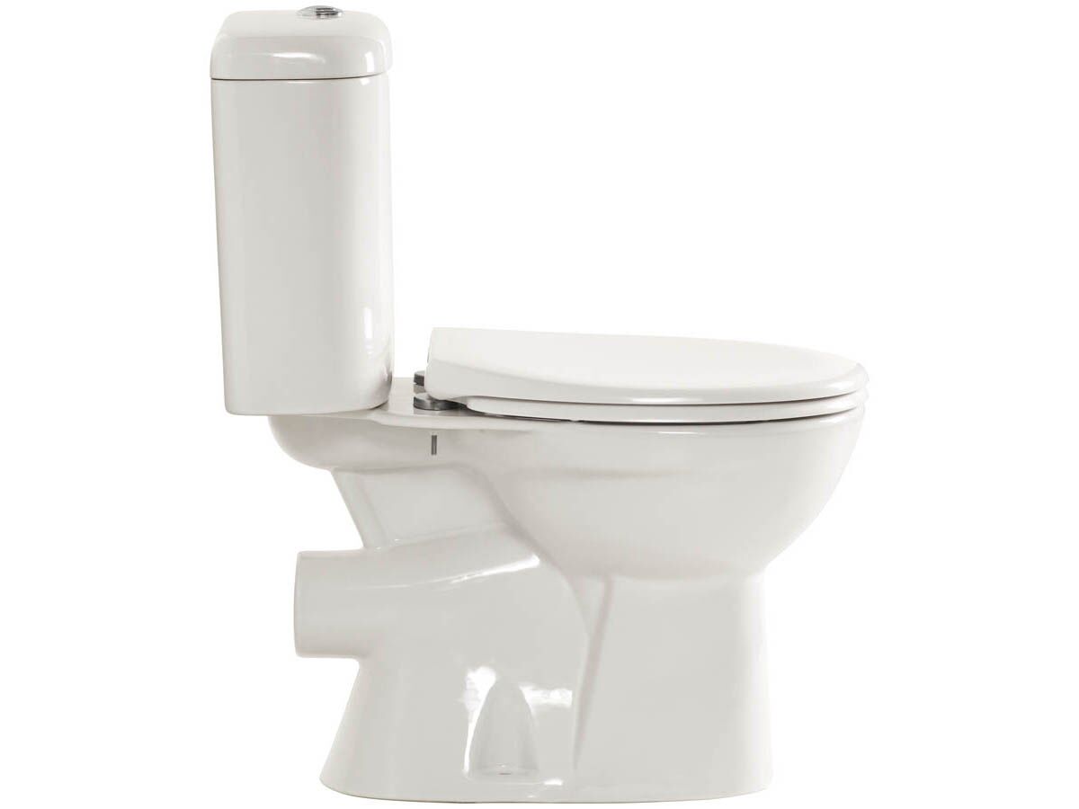 American Standard Studio Round Close Coupled Toilet Suite (P Trap) with