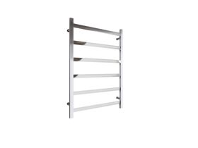 Mizu Bloc MK2 750 x 1050mm Heated Towel Rail Low Voltage 24V Polished Stainless Steel