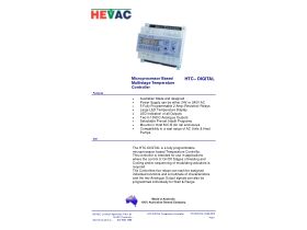 Specification Sheet - Hevac HE-Digital
