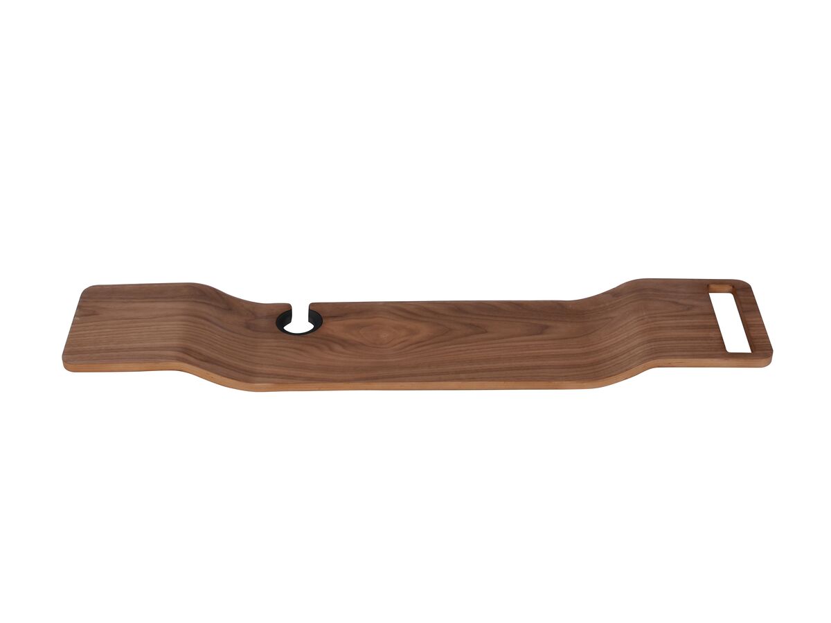 Mizu Bliss Bath Shelf Walnut from Reece