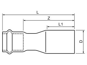 >B< Press Stainless Steel Bush