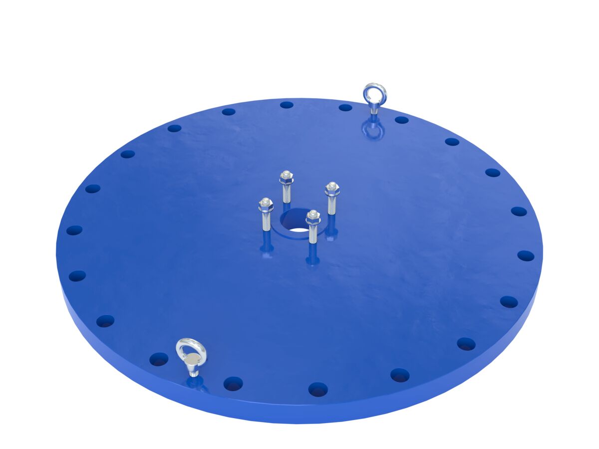 Dimax Mild Steel Offtake Flange PN16 B7 750mm x 80mm