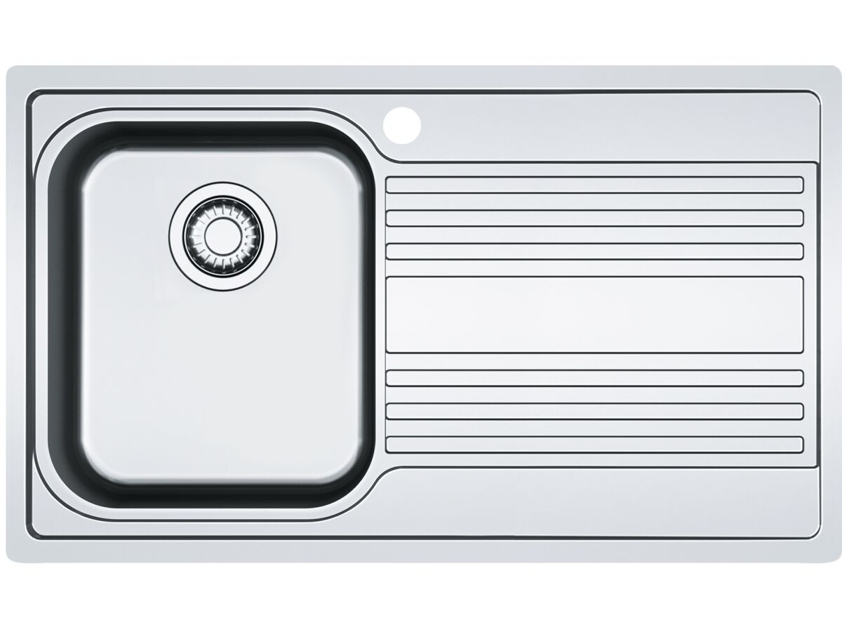 Franke Rapid RPX61186 Single Bowl Inset Sink Only Left Hand BowlRight