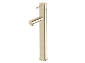 Scala Extended Basin Mixer Tap LUX PVD Brushed Platinum Gold (6 Star)