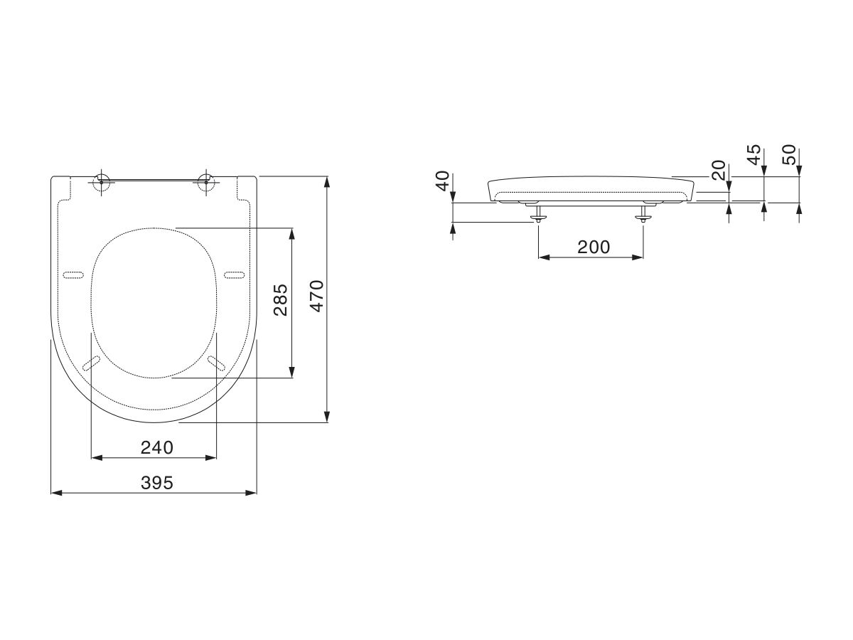 LAUFEN The New Classic Soft Close Quick Release Seat White from Reece