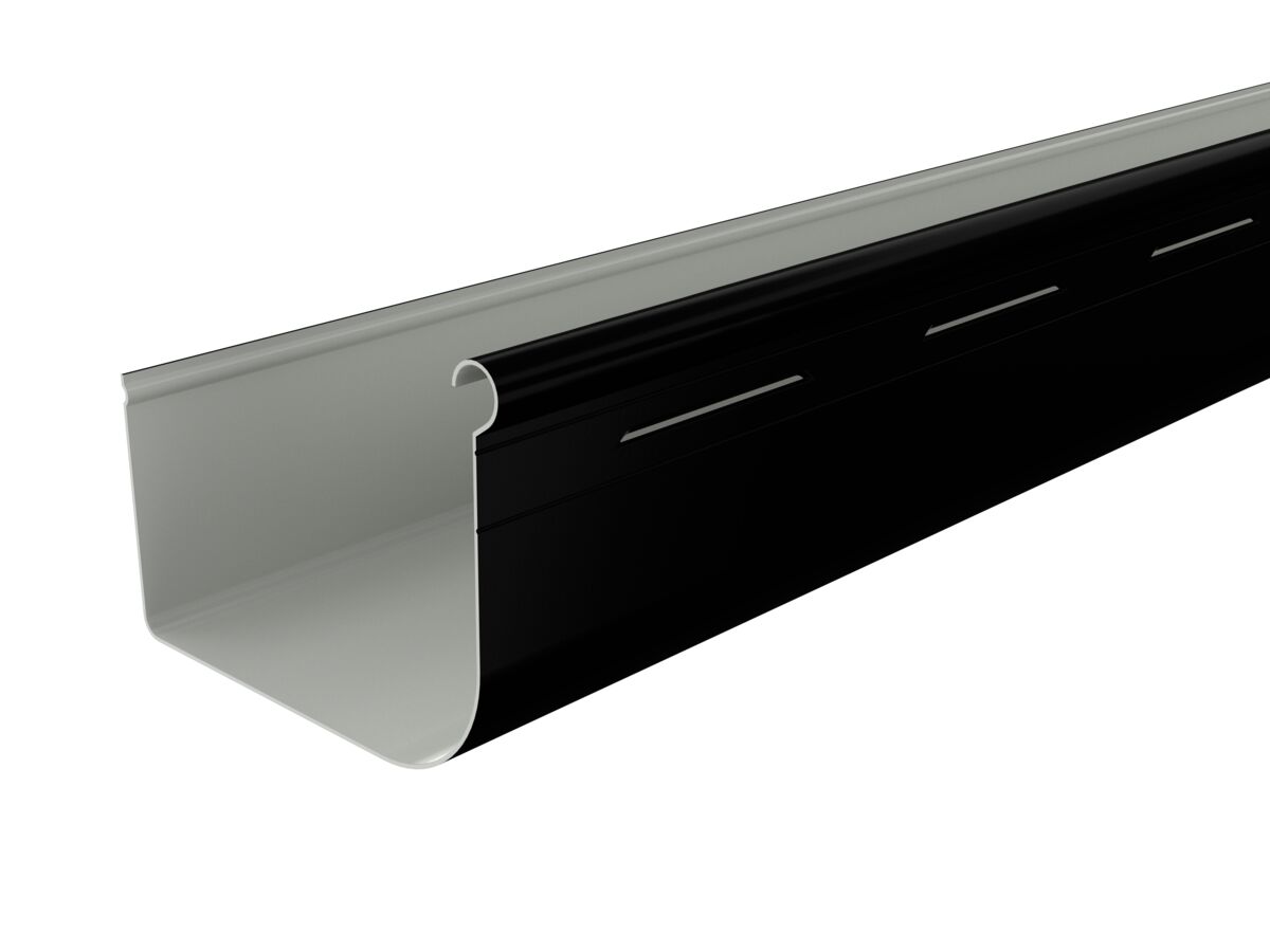 Quad Gutter 115 mm Slotted Night Sky