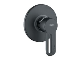 Nobili New Road Shower / Bath Mixer Black / Chrome