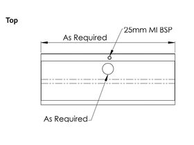 3Monkeez Wall Hung Urinal Stainless Steel