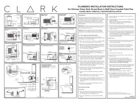 Installation Instructions - Clark Round Close Coupled Back to Wall High Profile Back Entry Toilet Suite