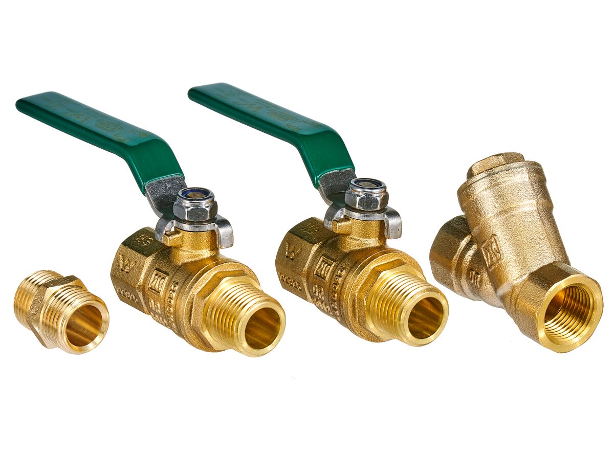 Wilkins Backflow Reduced Pressure Zone with Ball Valve & Y Strainer